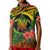 Polynesian Turtle Polo Shirt Circle Turtle Hibiscus Reggae LT9 - Polynesian Pride