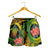 Polynesian Turtle Women Short Circle Turtle Hibiscus Reggae LT9 Reggae - Polynesian Pride