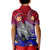 Custom Hawaii Polo Shirt Hawaiian Turtle Plumeria Mixed Polynesian Style LT9 - Polynesian Pride