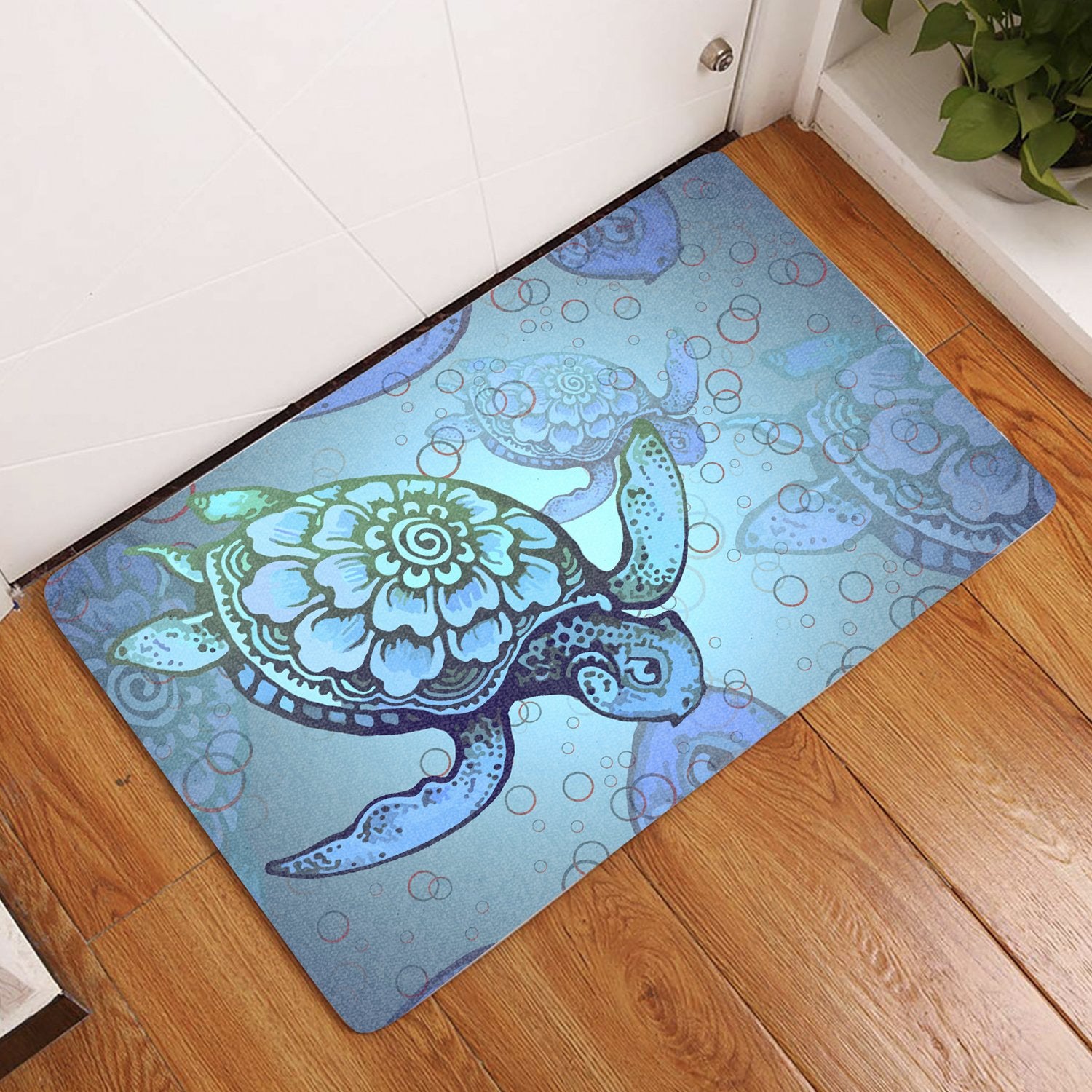 Turtle Beauty Door Mat AH Door Mat Black - Polynesian Pride