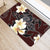 Turtle Poly Trinal Plumeria Red Door Mat AH - Polynesian Pride