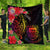 Tuvalu Premium Quilt - Tropical Hippie Style Black - Polynesian Pride