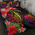 Tuvalu Quilt Bed Set - Tropical Hippie Style Black - Polynesian Pride