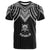 Tuvalu T Shirt Polynesian Armor Style Black Unisex Black - Polynesian Pride