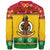 Vanuatu Custom Personalised Christmas Sweater - Santa Claus Polynesian Tattoo - Polynesian Pride