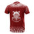 Tuvalu All Over T Shirt Fog Red - Polynesian Pride