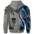 Tuvalu Zip up Hoodie Classical Coconut Tree - Polynesian Pride