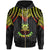 Tuvalu Custom Zip up Hoodie Polynesian Armor Style Reagge Unisex Reagge - Polynesian Pride