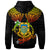 Tuvalu Zip up Hoodie Lizard Good Chest - Polynesian Pride