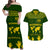 Federated States of Micronesia United Nations Day Matching Dress and Hawaiian Shirt Green Simple World Map Version LT9 Green - Polynesian Pride