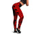 Tonga Women Leggings Polynesian Pattern Red Red - Polynesian Pride