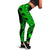 Yap Women Leggings Polynesian Pattern Green Green - Polynesian Pride