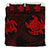 Hawaiian Turtle Polynesian Bedding Set Red - Polynesian Pride