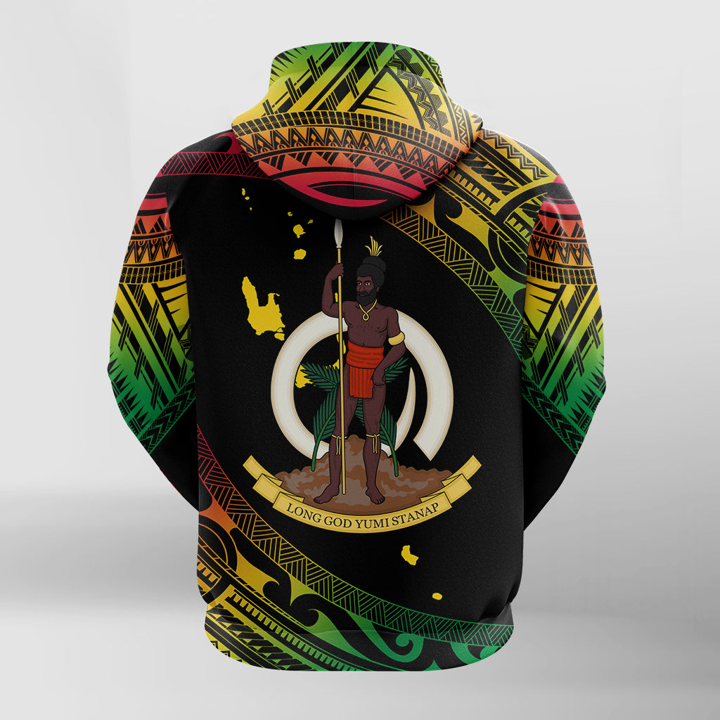 Vanuatu Proud To Be A Ni Van Polynesian Pattern Hoodie - LT7 - Polynesian Pride