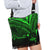 Vanuatu Boho Handbag - Green Color Cross Style - Polynesian Pride
