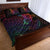 Vanuatu Quilt Bed Set - Butterfly Polynesian Style - Polynesian Pride