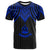 Vanuatu T Shirt Polynesian Armor Style Blue Unisex Blue - Polynesian Pride