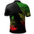 Vanuatu Custom Polo Shirt Flash Style Reggae - Polynesian Pride