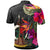 Vanuatu Polo Shirt Hibiscus Polynesian Pattern - Polynesian Pride