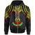 Vanuatu Custom Zip up Hoodie Polynesian Armor Style Reagge Unisex Reagge - Polynesian Pride