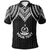 Vanuatu Custom Polo Shirt Polynesian Armor Style Black Unisex Black - Polynesian Pride