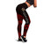 Vanuatu Polynesian Leggings - Polynesian Tattoo Red Version Red - Polynesian Pride