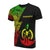 Vanuatu T Shirt Polynesian Pattern Reggae Flash Style Unisex Reggae - Polynesian Pride