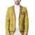 Tonga Vava'u High School Blazer Simple Style - Gold LT8 Unisex Gold - Polynesian Pride