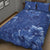 Polynesian Quilt Bed Set - Hibiscus Blue - Polynesian Pride