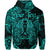 Custom Virgo Zodiac Polynesian Hoodie Unique Style Turquoise LT8 - Polynesian Pride