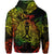 Virgo Zodiac Polynesian Zip Hoodie Unique Style Reggae LT8 - Polynesian Pride