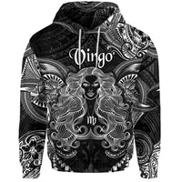Custom Virgo Zodiac Polynesian Hoodie Unique Style Black LT8 - Polynesian Pride