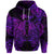 Virgo Zodiac Polynesian Zip Hoodie Unique Style Purple LT8 - Polynesian Pride