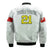 (Custom Personalised) Mate Ma'a Tonga Rugby Bomber Jacket Tongan Kupesi White Style LT9 - Polynesian Pride