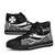 Wallis And Futuna Custom Personalised High Top Shoes White - Polynesian Tentacle Tribal Pattern - Polynesian Pride