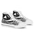 Tokelau High Top Shoes White - Polynesian Tentacle Tribal Pattern Unisex White - Polynesian Pride