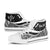 Kosrae Custom Personalised High Top Shoes White - Polynesian Tentacle Tribal Pattern - Polynesian Pride