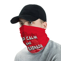 Grenada Bandana Keep Calm and Love Grenada LT13 package One Size Art - Polynesian Pride
