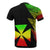 Wallis and Futuna Custom T Shirt Polynesian Pattern Reggae Style - Polynesian Pride