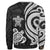 Fiji Sweater - White Tentacle Turtle - Polynesian Pride