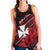 Wallis et Futuna Personalised Women Racerback Tank Tapa Hibiscus Vibes LT7 - Polynesian Pride