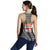 Fiji Women's Racerback Tank - Tapa Pattern Sport Style - Polynesian Pride