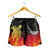 Papua New Guinea Women's Shorts Independence Day Special Style LT16 Women Black - Polynesian Pride