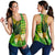 Hawaii Pineapple Women Racerback Tank Plumeria Frangipani Mix Tribal Pattern LT13 - Polynesian Pride