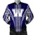 Hawaii Bomber Jacket - Waiakea High Bomber Jacket AH Blue Unisex - Polynesian Pride