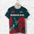 Maori Wairarapa Bush Rugby T Shirt New Zealand Silver Fern - Polynesian Pride