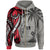 Wallis and Futuna Zip up Hoodie Classical Coconut Tree Unisex Gray - Polynesian Pride