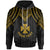 Wallis and Futuna Custom Hoodie Polynesian Armor Style Gold Unisex Gold - Polynesian Pride