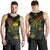 Wallis and Futuna Custom Personalised Men's Tank Top- Reggae Turtle - Polynesian Pride