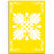 Hawaiian Quilt Maui Plant And Hibiscus Pattern Area Rug - White Yellow - AH White - Polynesian Pride